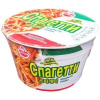 OTTOGI Spaghetti Ramyen - Лапша быстрого приготовления Спагетти 120гр. OTTOGI Spaghetti Ramyen - Лапша быстрого приготовления Спагетти 120гр.