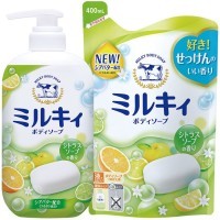 Cow MILKY BODY SOAP - Молочное мыло для тела с аминокислотами шёлка и ароматом цитрусов Cow MILKY BODY SOAP - Молочное мыло для тела с аминокислотами шёлка и ароматом цитрусов